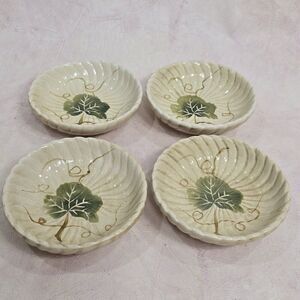 4 - Linens-N-Things 4" Tabletops Unlimited Chianti Grapes Bowls